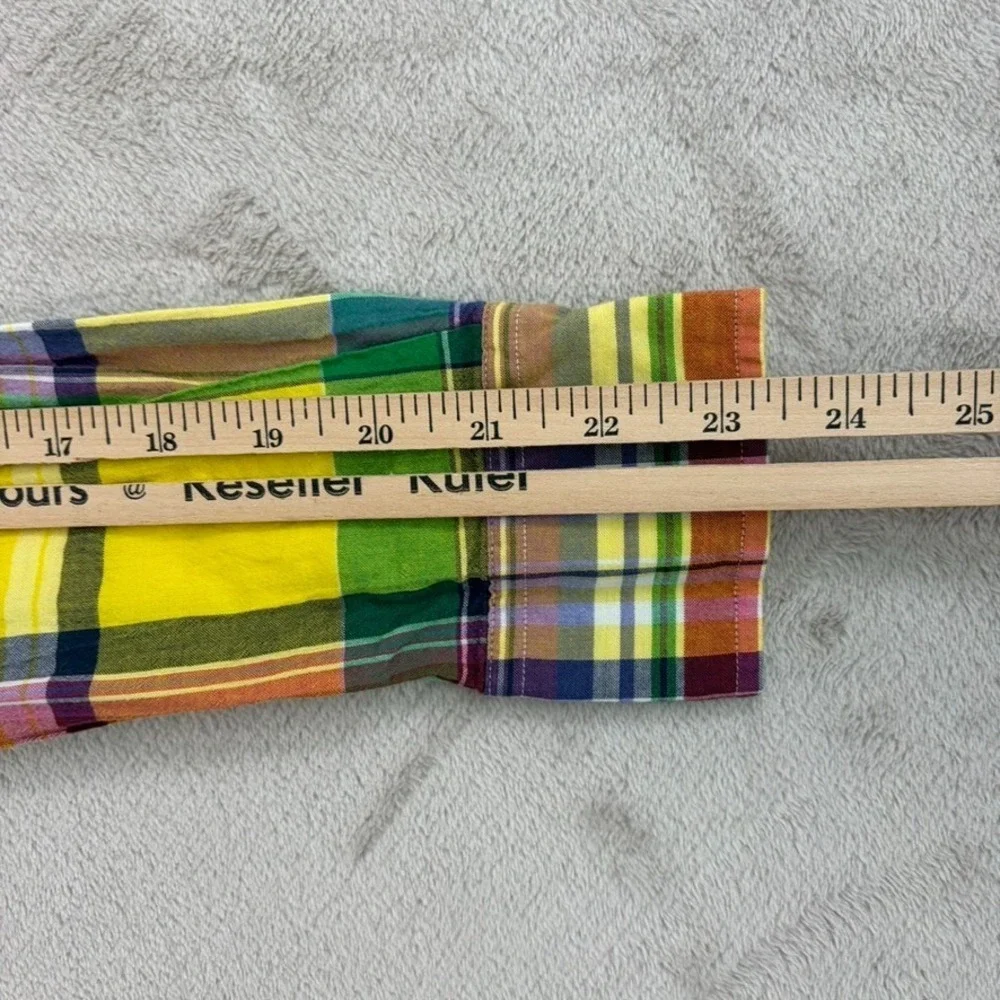 Polo Ralph Lauren Work Shirt in Multi Plaid Men Small Long‎ Sleeve Preppy